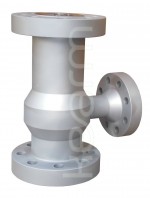 Vertical lift-type check valve with branch piece (bypass) KM 9902.1 117 (Z35) - Vertical lift-type check valves