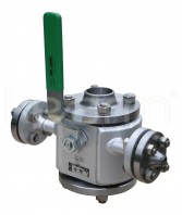 Jacketed ball valve KM 91-HJ - Direct ball valves